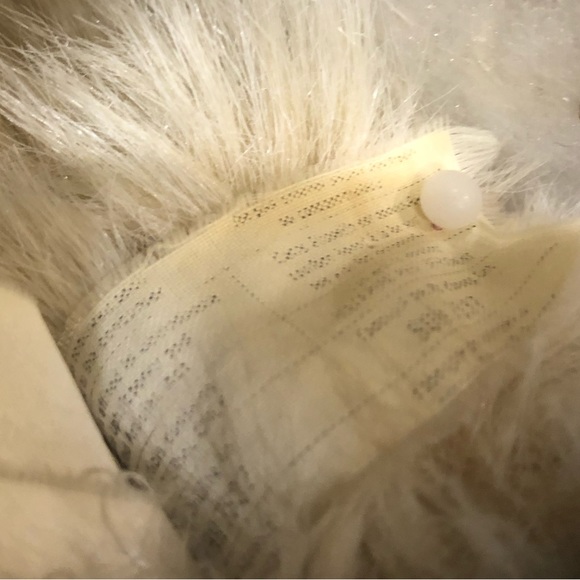 Vintage 20” plush Christmas bear - Picture 4 of 5